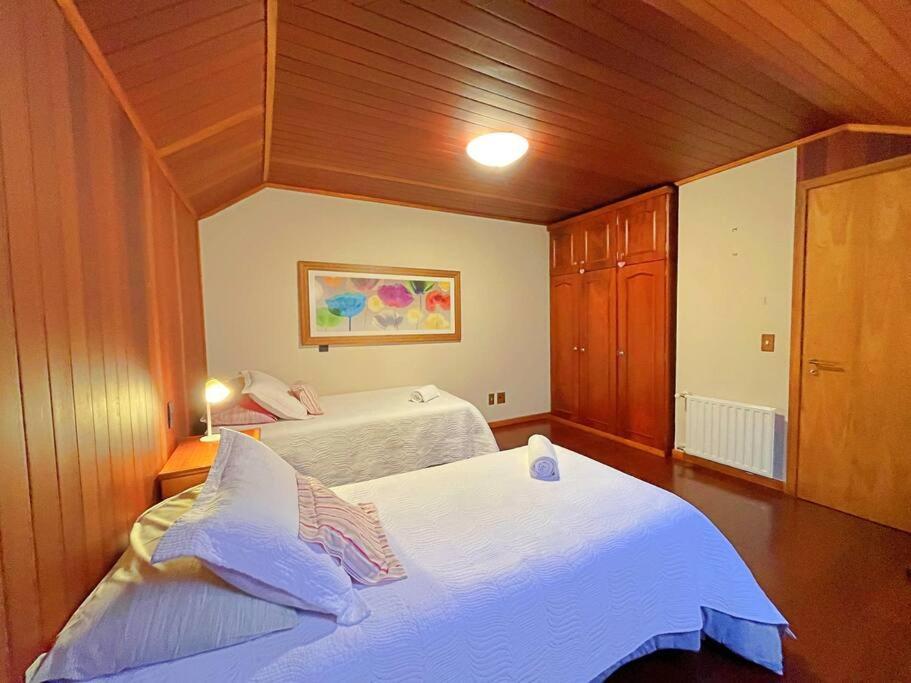 Aconchegante Apto 3 Dorm. Com Piscina Aquecida Gramado Zewnętrze zdjęcie