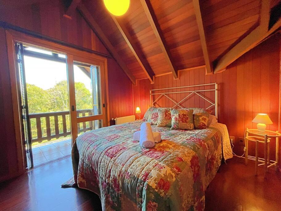 Aconchegante Apto 3 Dorm. Com Piscina Aquecida Gramado Zewnętrze zdjęcie
