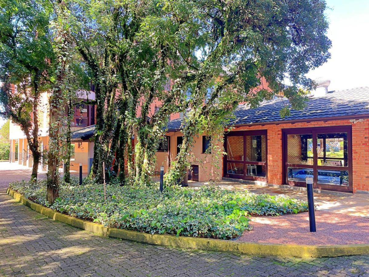 Aconchegante Apto 3 Dorm. Com Piscina Aquecida Gramado Zewnętrze zdjęcie